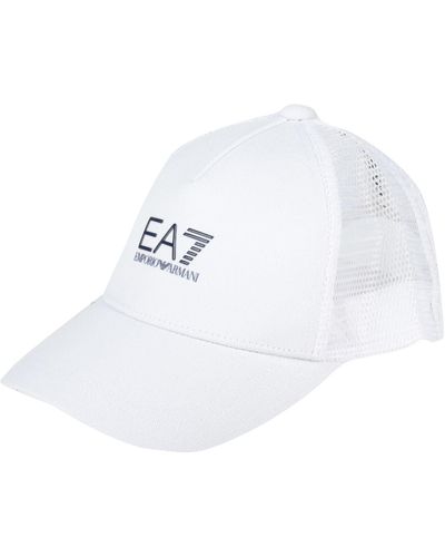 EA7 Hat - White