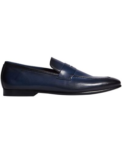 Dunhill Loafers Soft Leather - Blue