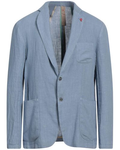 BERNESE Milano Suit Jacket - Blue