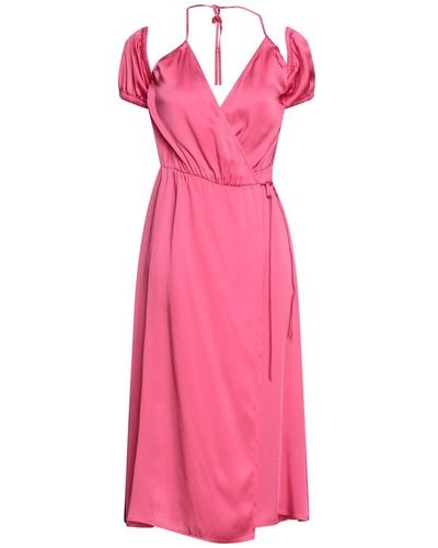 Semicouture Midi Dress - Pink