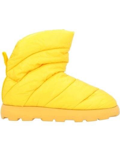 PIUMESTUDIO Ankle Boots - Yellow