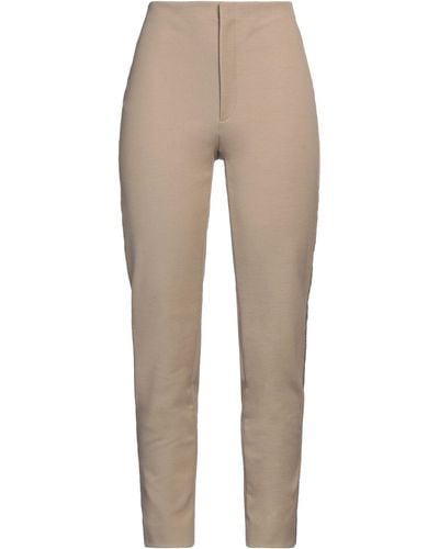 Dior Pants Cotton, Polyamide, Elastane - Natural