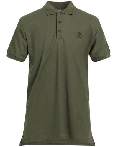 Burberry Eddie Polo en piqué orgánico - Verde