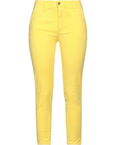 Boutique De La Femme Trouser - Yellow