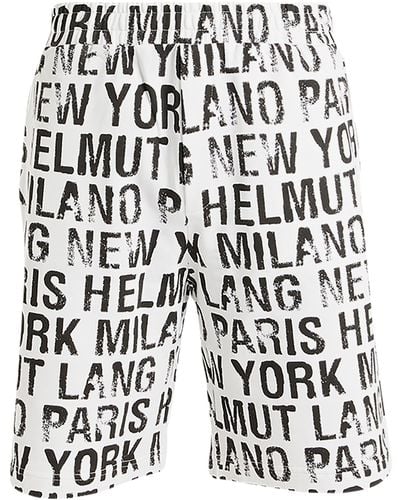 Helmut Lang Shorts & Bermuda Shorts - White