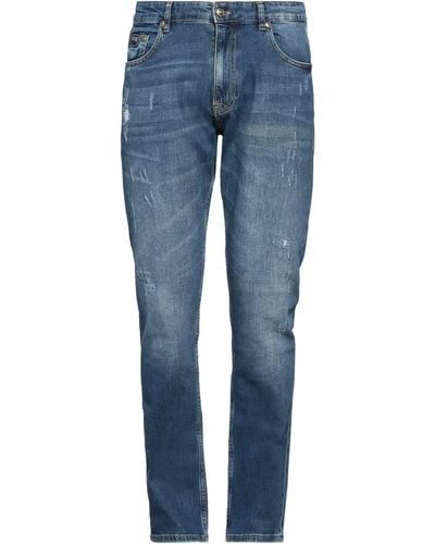 Versace Jeans Couture Pantalon en jean - Bleu