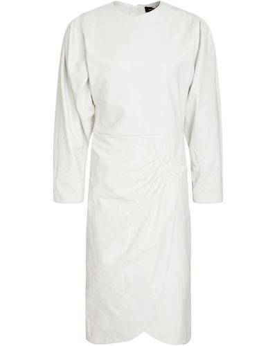 Isabel Marant Vestido midi - Blanco
