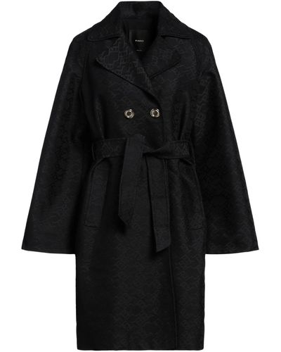 Pinko Overcoat & Trench Coat Polyester, Cotton - Black