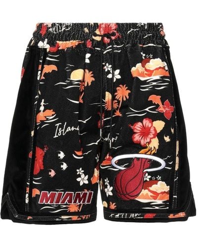 Miami Heat Retro Just Don Style Red Shorts in 2023
