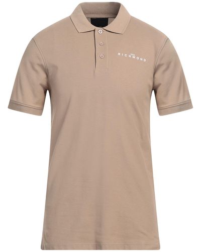 John Richmond Polo Shirt - Natural