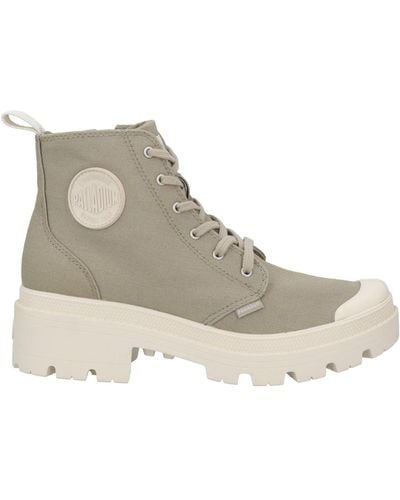 Palladium Ankle Boots - Natural