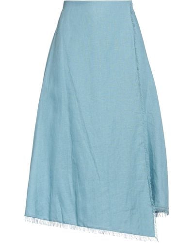 Holy Caftan Midi Skirt - Blue