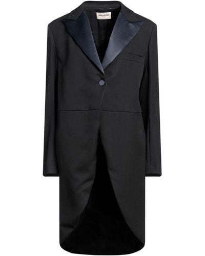 Zadig & Voltaire Overcoat & Trench Coat - Black