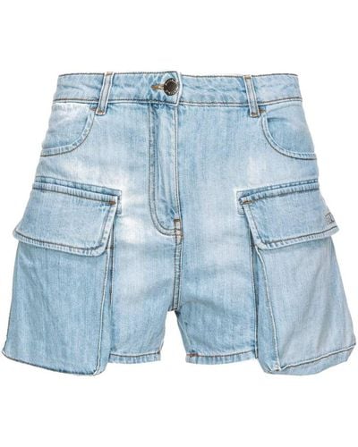 Pinko Shorts Jeans - Blu