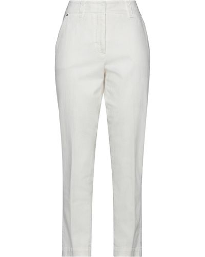 Peserico Denim Trousers - White