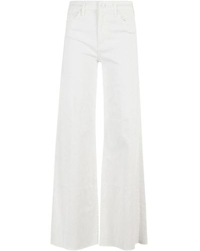 Mother Pantalon en jean - Blanc