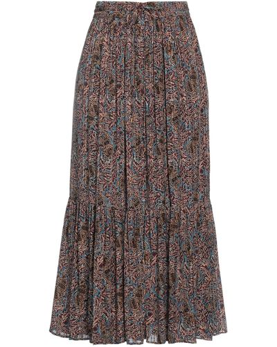 Vanessa Bruno Midi Skirt - Brown