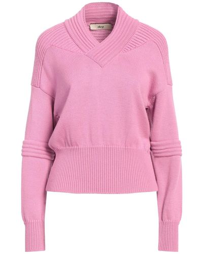 Akep Sweater Merino Wool, Acrylic - Pink