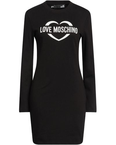 Love Moschino Mini-Kleid - Schwarz