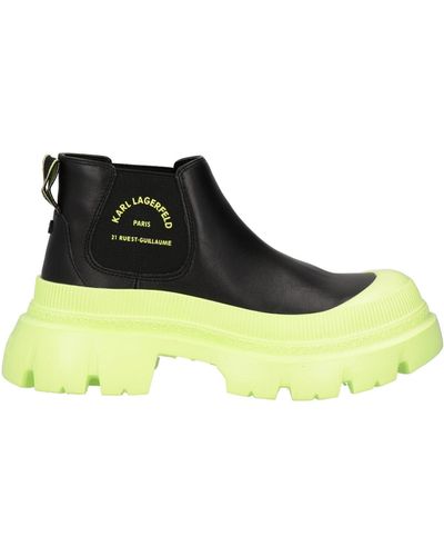 Karl Lagerfeld Ankle Boots - Yellow