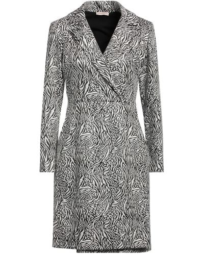 Camicettasnob Midi Dress Polyester, Viscose, Elastane - Grey