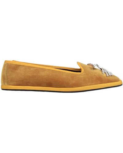 Giannico Loafers - Natural