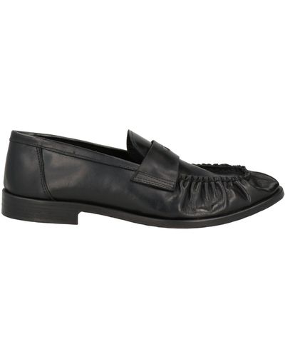 Veni Shoes Loafers Leather - Black