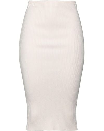 Akep Midi Skirt - White