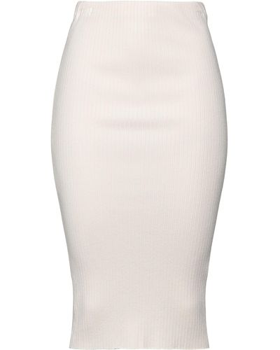 Akep Midi Skirt - White