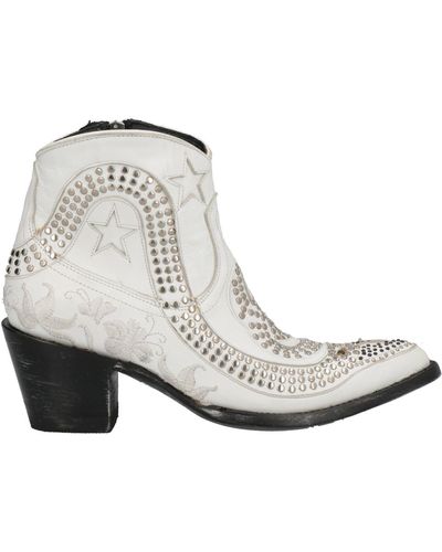 Mexicana Ankle Boots - White