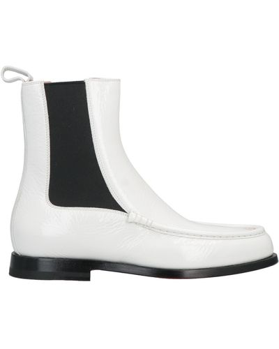 Santoni Ankle Boots - White