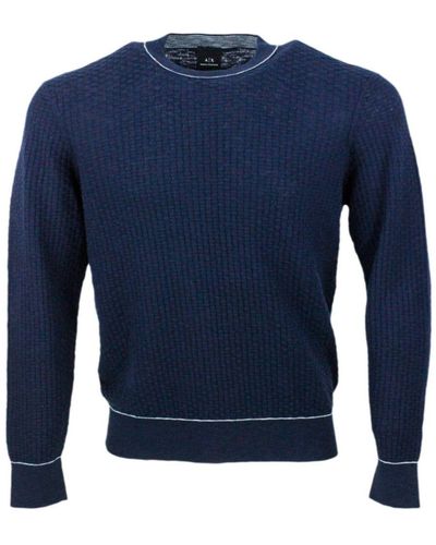 Armani Exchange Pullover - Bleu