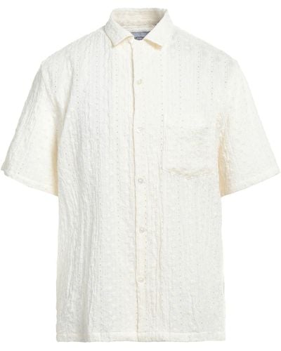 Portuguese Flannel Shirt - White