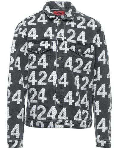 424 Denim Outerwear - Gray