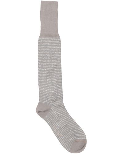 Alto Milano Socks & Hosiery - White