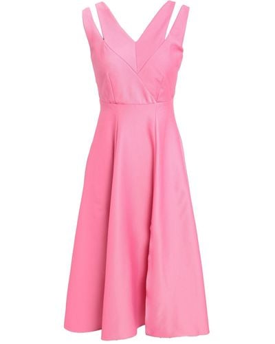 Closet Midi Dress - Pink