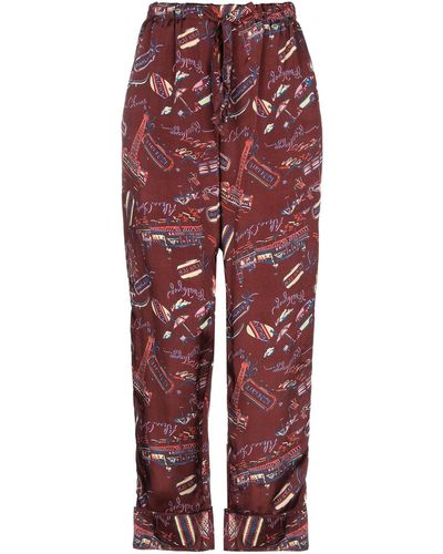 ALEXACHUNG Pantalone - Rosso