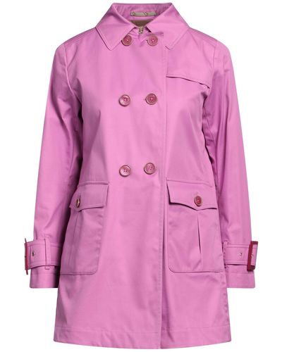 Herno Overcoat & Trench Coat - Pink