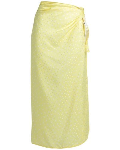 ROWEN ROSE Maxi Skirt - Yellow