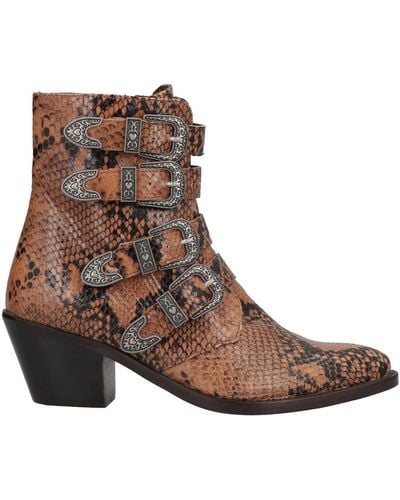 Twin Set Ankle Boots - Brown