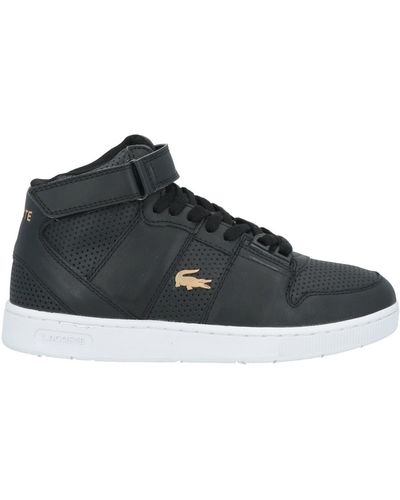 Lacoste Sneakers Leather, Textile Fibers - Black