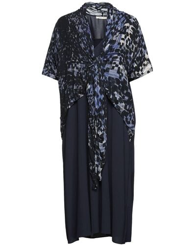Crea Concept Midi Dress - Blue