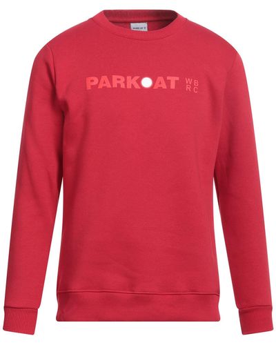 Parkoat Sweatshirt Cotton, Polyester - Red