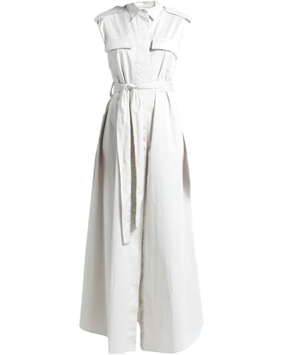 Dondup Maxi Dress - White