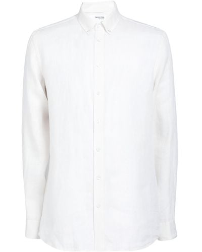 SELECTED Hemd - Weiß
