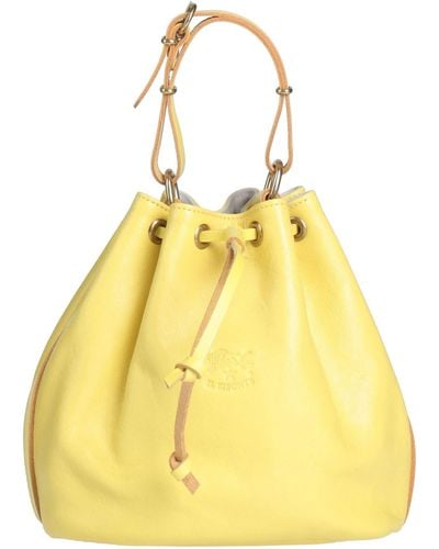 Il Bisonte Handbag - Yellow