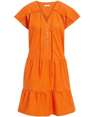 Iris & Ink Mini Dress - Orange