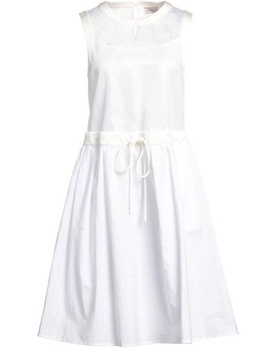 Moncler Midi-Kleid - Weiß