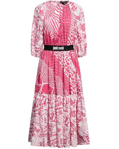 Just Cavalli Midi Dress - Pink