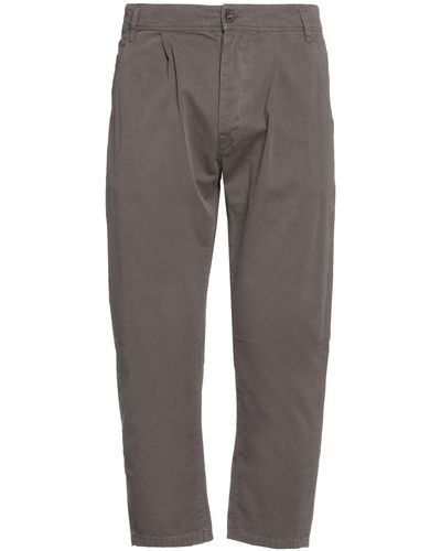 Novemb3r Cropped Trousers - Grey